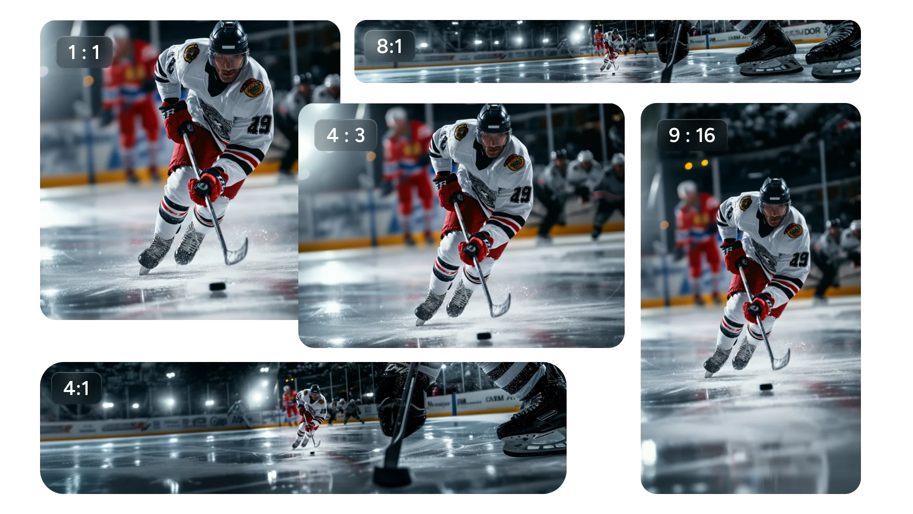 nano banana 2 が対応する画像アスペクト比のコレクション